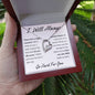 I Will Always - Fool, I'm Sorry Apology Gift, Forever Love Heart Necklace - To Ex Girlfriend, Ex Wife, Friend, Estranged Daughter - 14k or 18k Gold over Stainless Steel