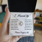 I Messed Up, Apology Gift for Ex Wife Girlfriend Friend Daughter - Love Knot Necklace