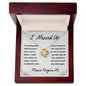 I Messed Up, Apology Gift for Ex Wife Girlfriend Friend Daughter - Love Knot Necklace