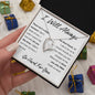 I Will Always - Fool, I'm Sorry Apology Gift, Forever Love Heart Necklace - To Ex Girlfriend, Ex Wife, Friend, Estranged Daughter - 14k or 18k Gold over Stainless Steel