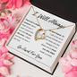 I Will Always - Fool, I'm Sorry Apology Gift, Forever Love Heart Necklace - To Ex Girlfriend, Ex Wife, Friend, Estranged Daughter - 14k or 18k Gold over Stainless Steel