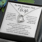 Forever Love Heart Necklace, Gift to Smokin Hot Wife - Whit4e