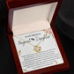 Pregnant Daughter Gift - Pregnancy, Mother to Be, Pregnant Mom Gift, Daughter Expecting, Baby Shower - 14 karat and 18 karat gold over stain