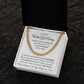 Cuban Link Chain, Gift To Your Soulmate, Ex - The One Who Got Away