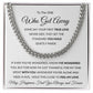 Cuban Link Chain, Gift To Your Soulmate, Ex - The One Who Got Away