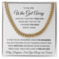 Cuban Link Chain, Gift To Your Soulmate, Ex - The One Who Got Away