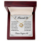 I Messed Up, Apology Gift for Ex Wife Girlfriend Friend Daughter - Divorce Separation Gift - Love Knot Necklace
