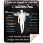 Dad Angel Memorial Blanket - You Are Loved