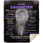 Daughter Lion Blanket Gift, From Dad (Choose Size and Style)