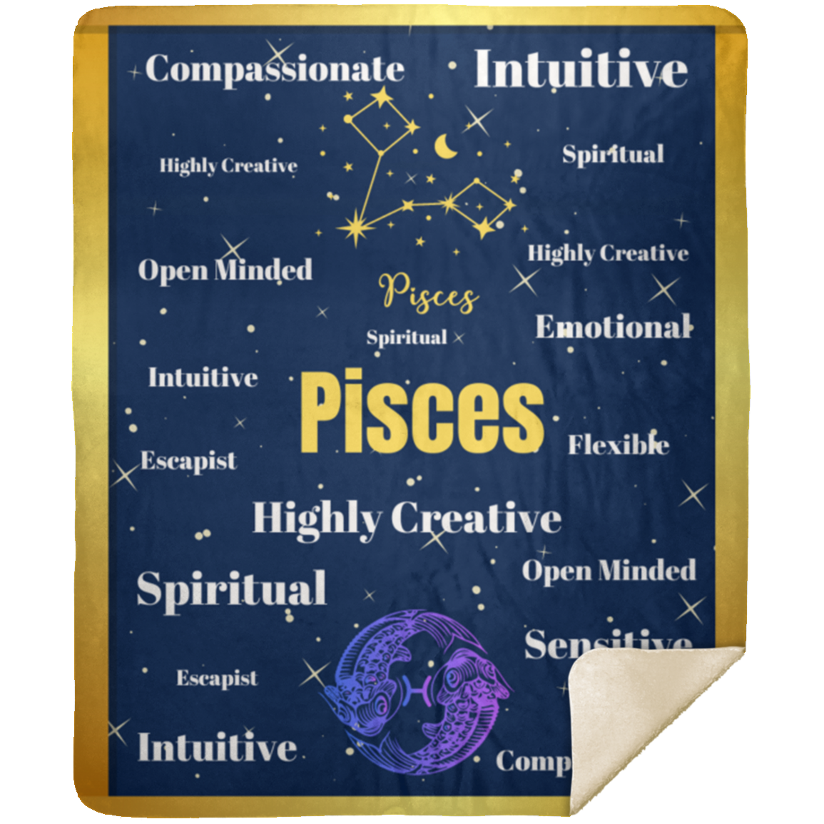 Cozy Pisces Blanket