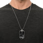 Dog Tag Necklace, Gift to Grandson from Grandpa - This Old Lion