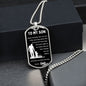 Dog Tag Necklace, GIFT TO SON from Dad - Always Remember I Love You
