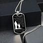 Dog Tag Necklace, GIFT TO DAUGHTER from Dad - Always Remember I Love You