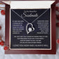 Forever Love Necklace, Gift to Soulmate, Space - Valentines, Birthday, Anniversary, Christmas