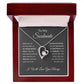 Forever Love Necklace, To Soulmate - Grey Background