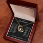 Forever Love Heart Necklace, GIFT TO GRANDDAUGHTER from Grandma or Grandpa - Gift of Life