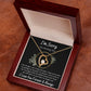 Forever Love Necklace, Apology / I'm Sorry Gift, Black - To Wife, To Girlfriend, To Daughter, To Mom, To Sister, To Ex, To Mistress