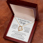 Forever Love Heart Necklace, Gift to Smokin Hot Wife - Whit4e