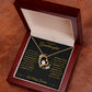 Forever Love Heart Necklace, GIFT TO GRANDDAUGHTER from Grandpa - Gift of Life