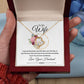 Forever Love Heart Necklace, Gift to Wife, Soulmate - Valentines, Birthday, Christmas, Mother's Day, Anniversary