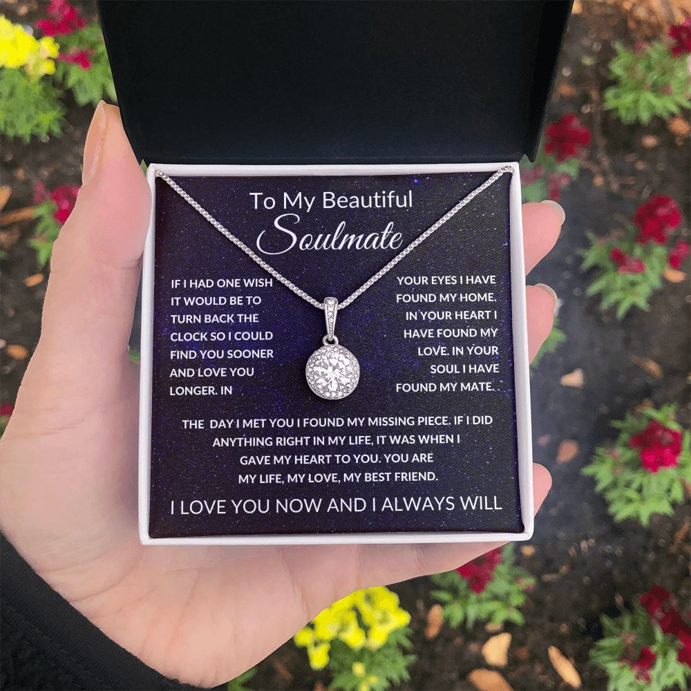 Eternal Hope Necklace, Gift to Soulmate - Space