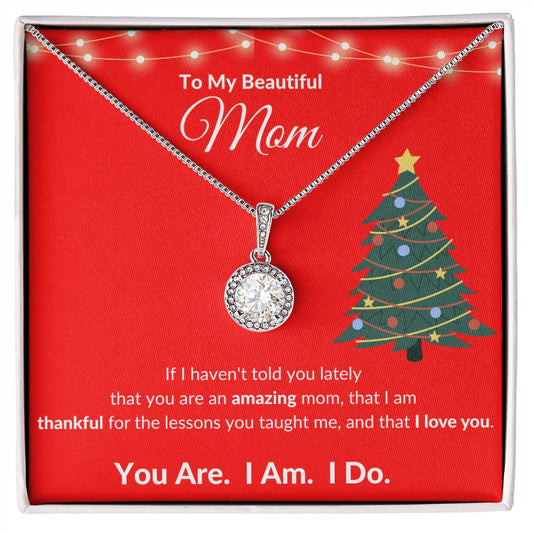 Eternal Hope Necklace, GIFT FOR MOM - Christmas Tree, CHRISTMAS