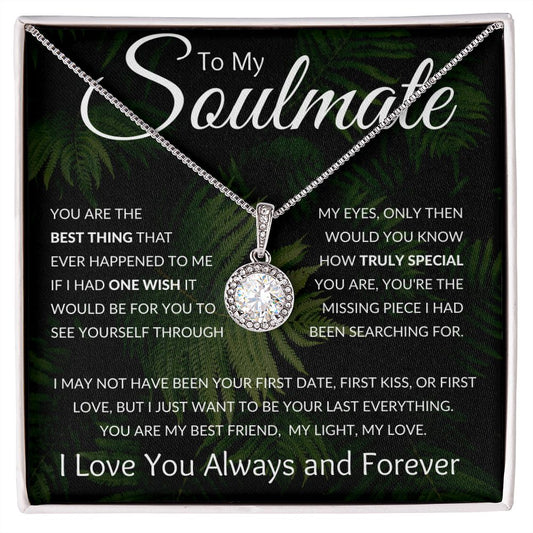 Eternal Hope Necklace, GIFT TO SOULMATE - Nature Collection