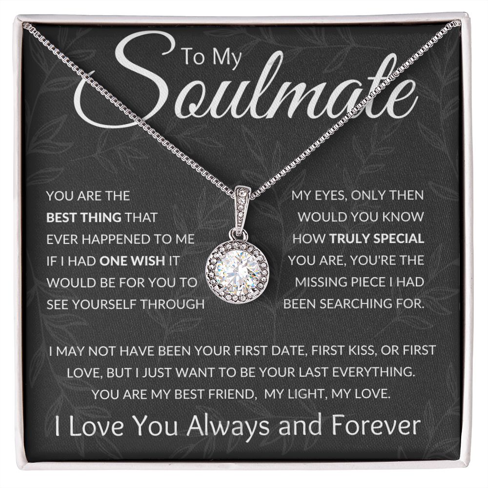 Eternal Hope Necklace, GIFT FOR SOULMATE - You Are the Best