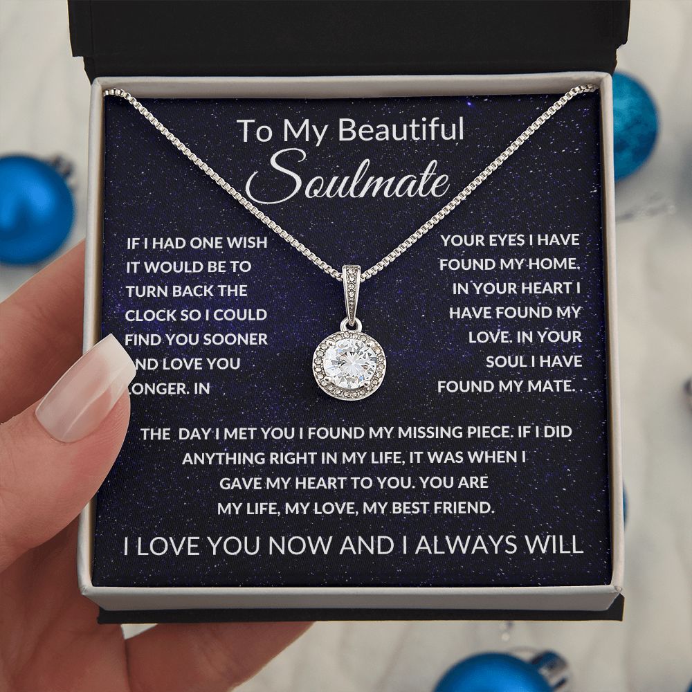 Eternal Hope Necklace, Gift to Soulmate - Space
