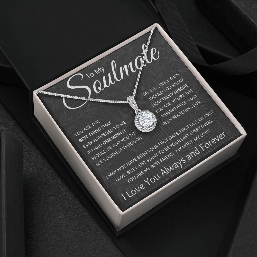 Eternal Hope Necklace, GIFT FOR SOULMATE - You Are the Best