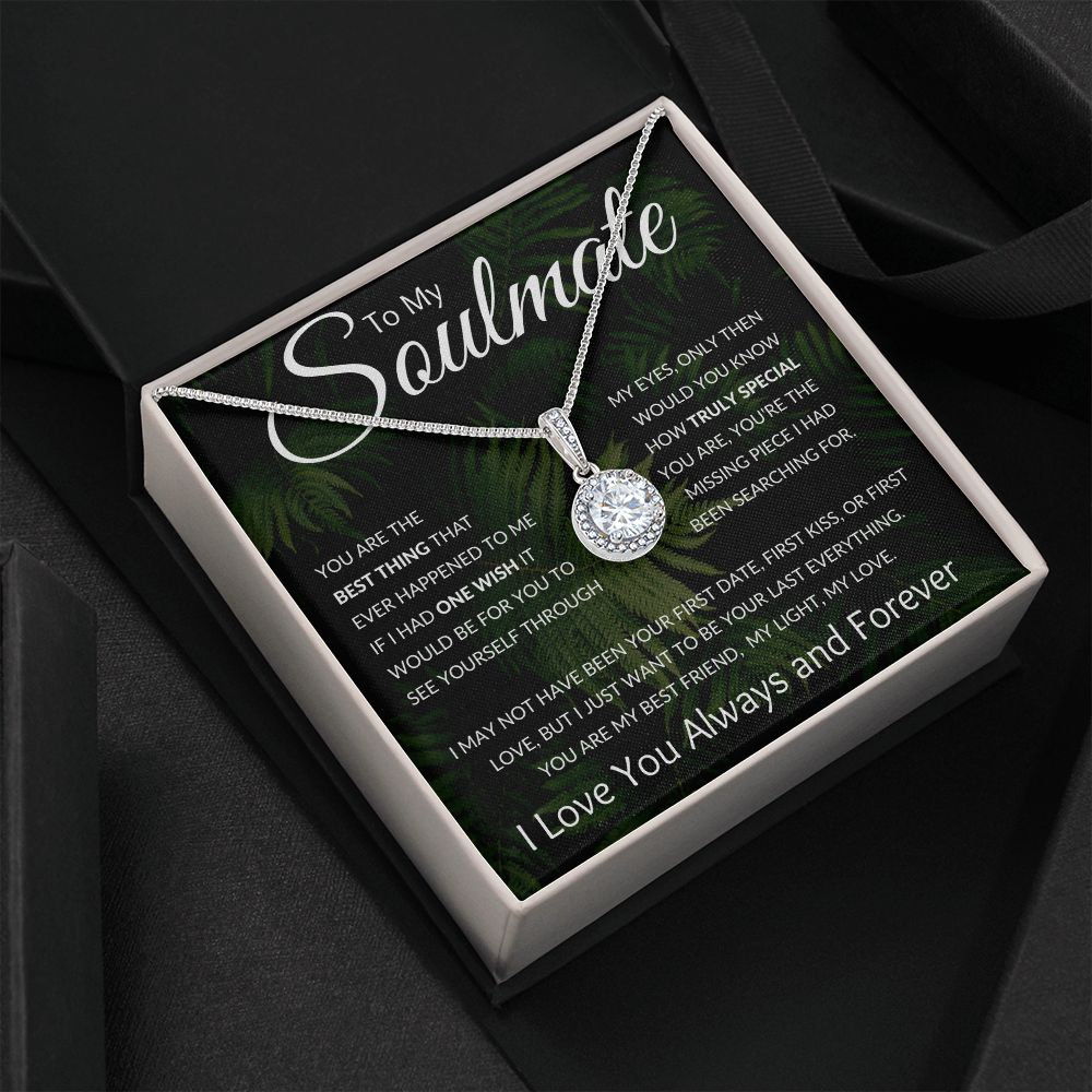 Eternal Hope Necklace, GIFT TO SOULMATE - Nature Collection