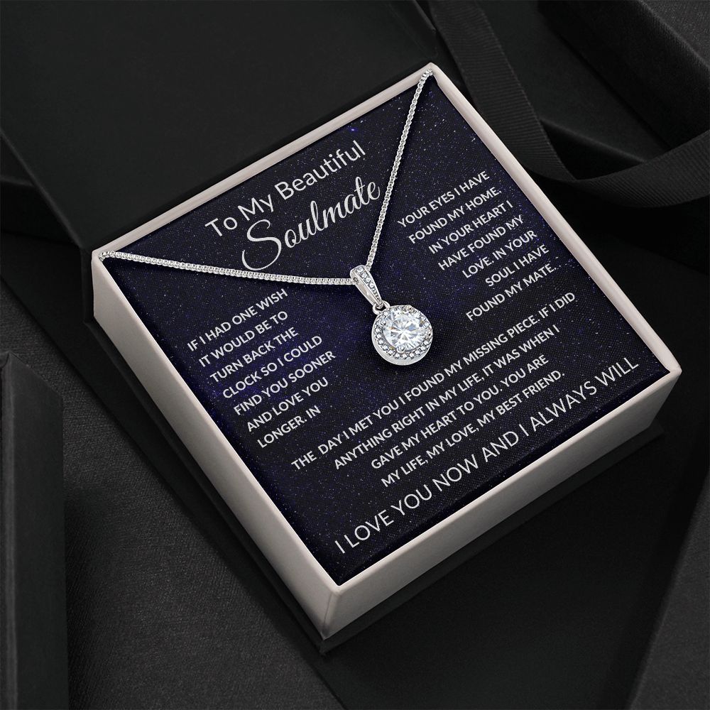 Eternal Hope Necklace, Gift to Soulmate - Space