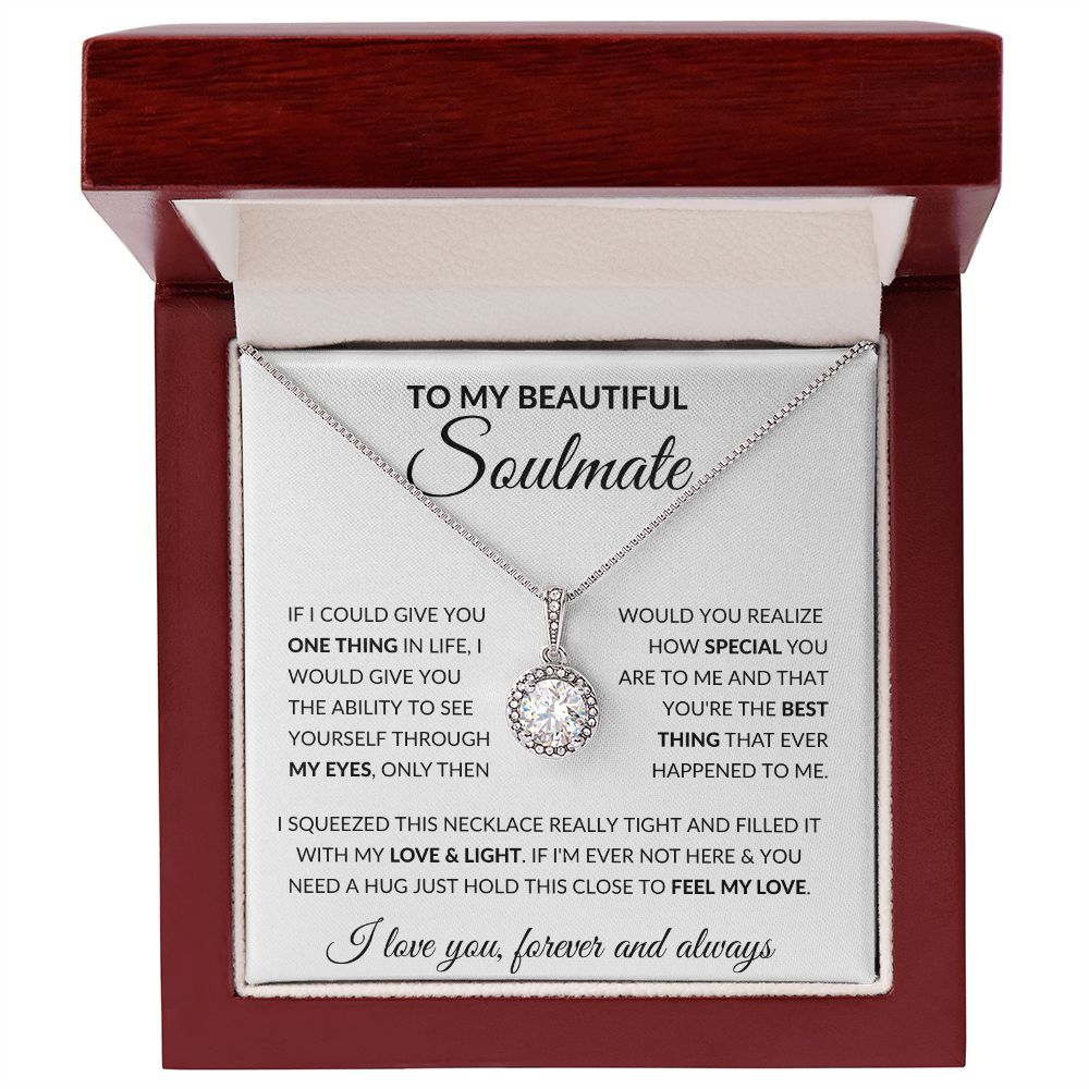 Eternal Hope Necklace, GIFT TO SOULMATE - Feel My Love