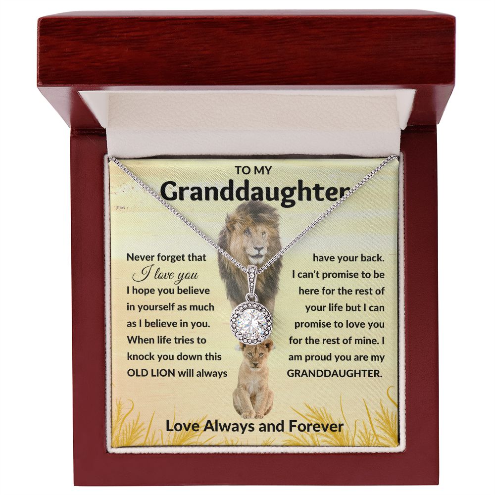Eternal Hope Necklace, GIFT TO GRANDDAUGHTER - Lion
