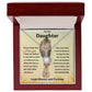 Eternal Hope Necklace, 2 GIFT TO DAUGHTER from Mom or Dad- Old Lion