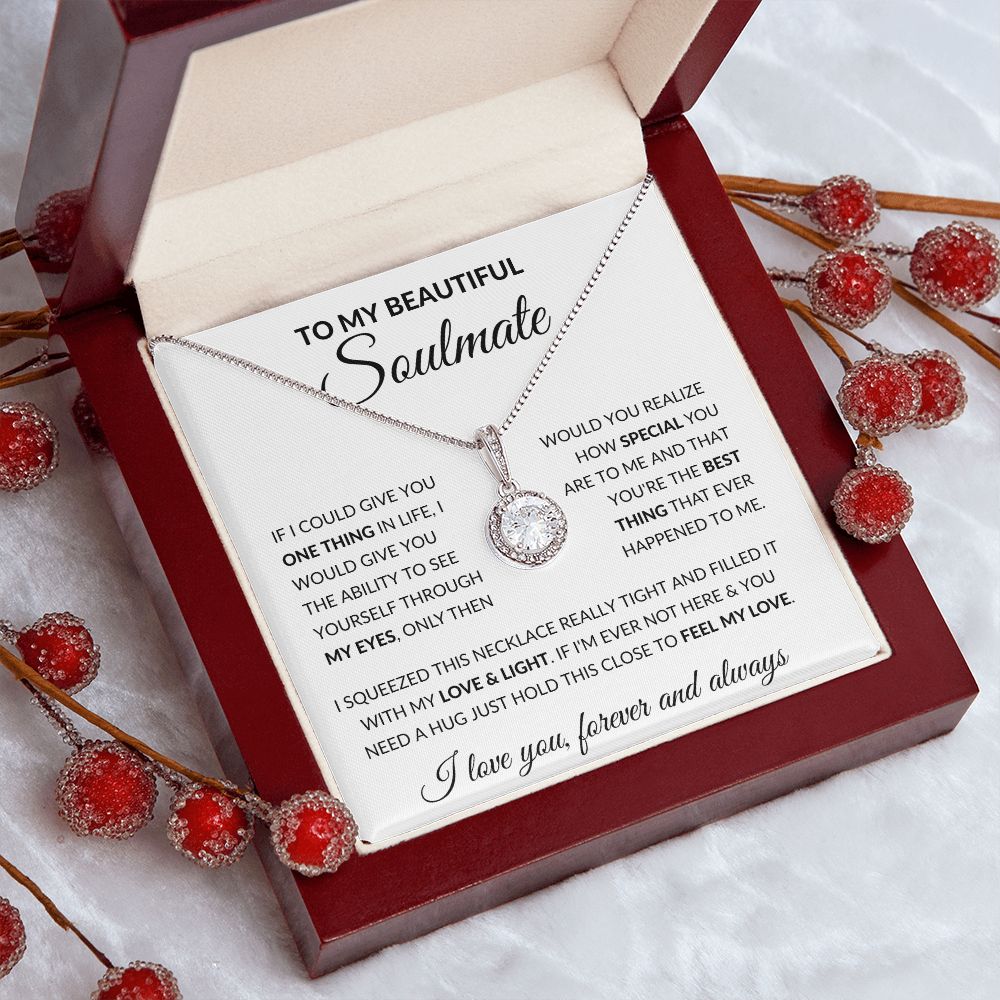 Eternal Hope Necklace, GIFT TO SOULMATE - Feel My Love
