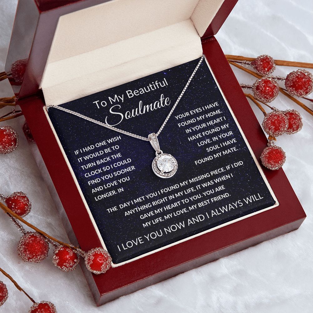 Eternal Hope Necklace, Gift to Soulmate - Space