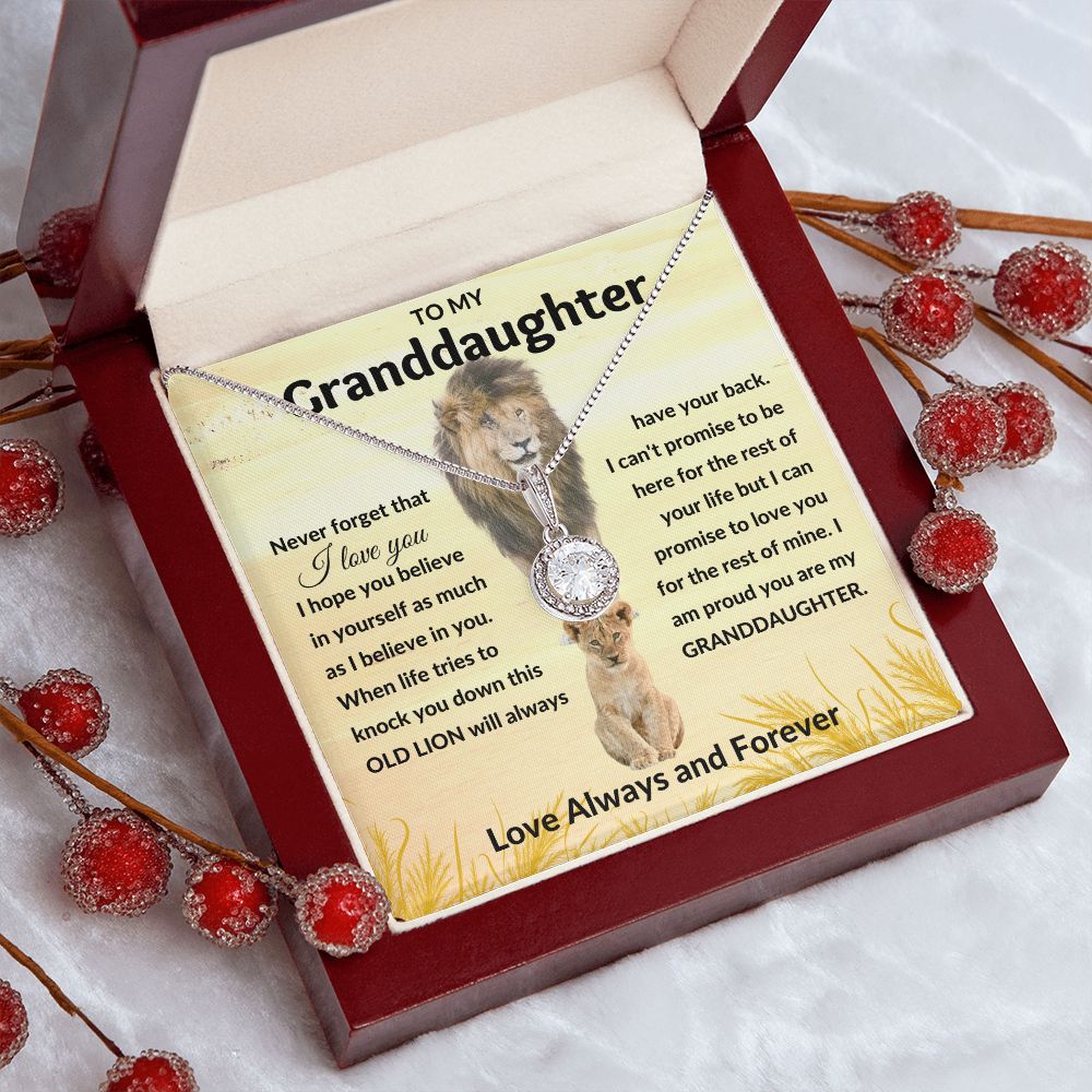 Eternal Hope Necklace, GIFT TO GRANDDAUGHTER - Lion