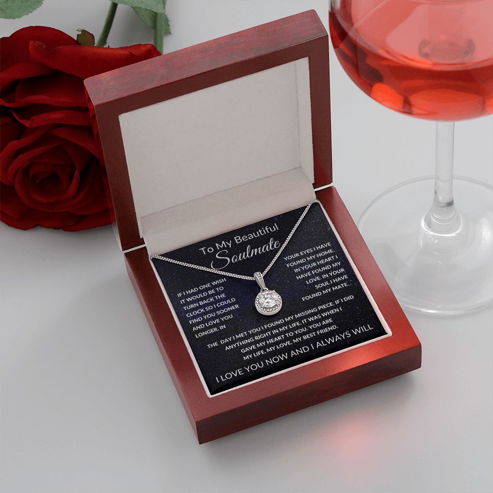 Eternal Hope Necklace, Gift to Soulmate - Space