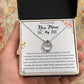 Luck in Love Necklace, Gift to New Mom 2022 - First Mothers Day, New Mommy, Pregnancy Gift, New Adoptive Mom, Christmas