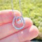 Luck in Love Necklace, Gift to New Mom 2022 - First Mothers Day, New Mommy, Pregnancy Gift, New Adoptive Mom, Christmas