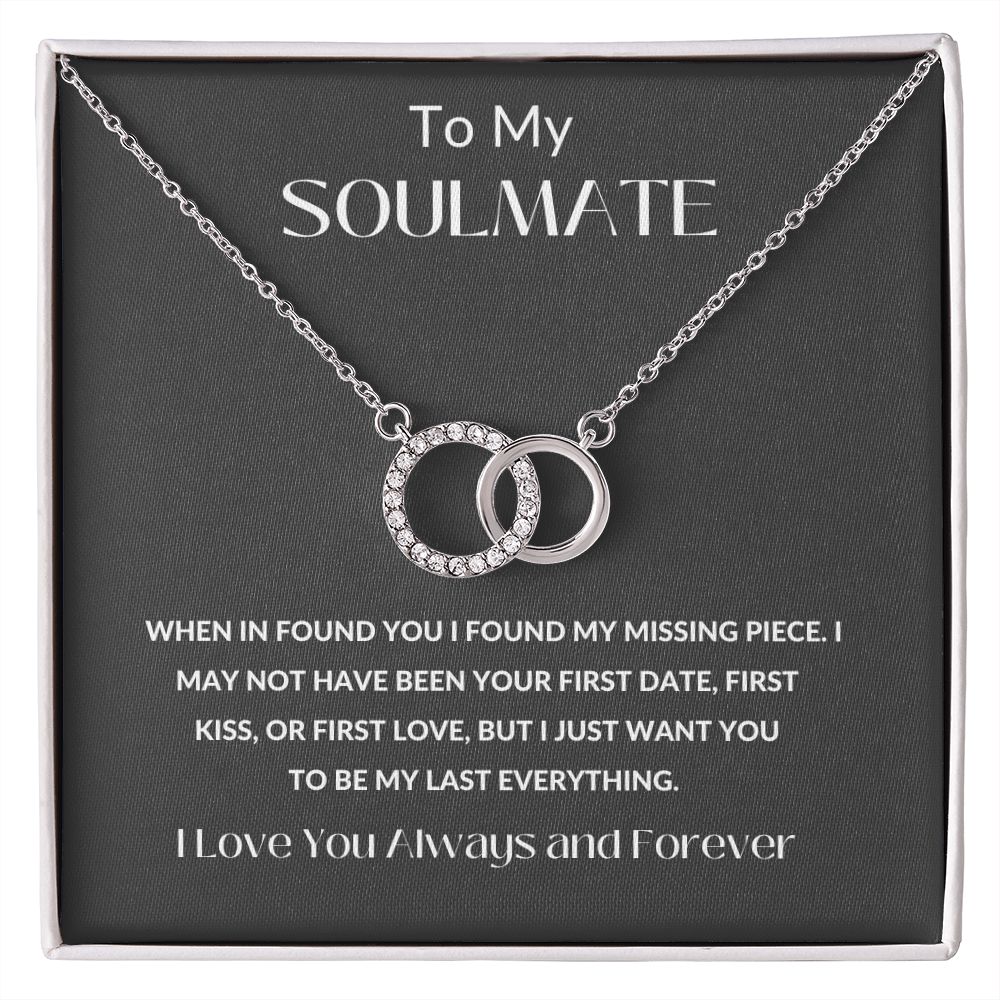 Perfect Pair Necklace, GIFT TO SOULMATE - I Found My Missing Piece