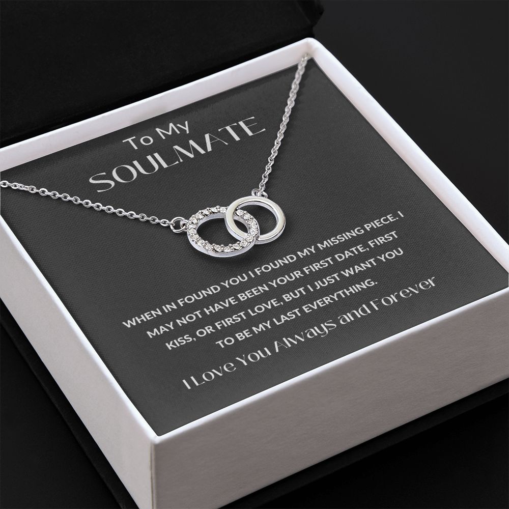 Perfect Pair Necklace, GIFT TO SOULMATE - I Found My Missing Piece