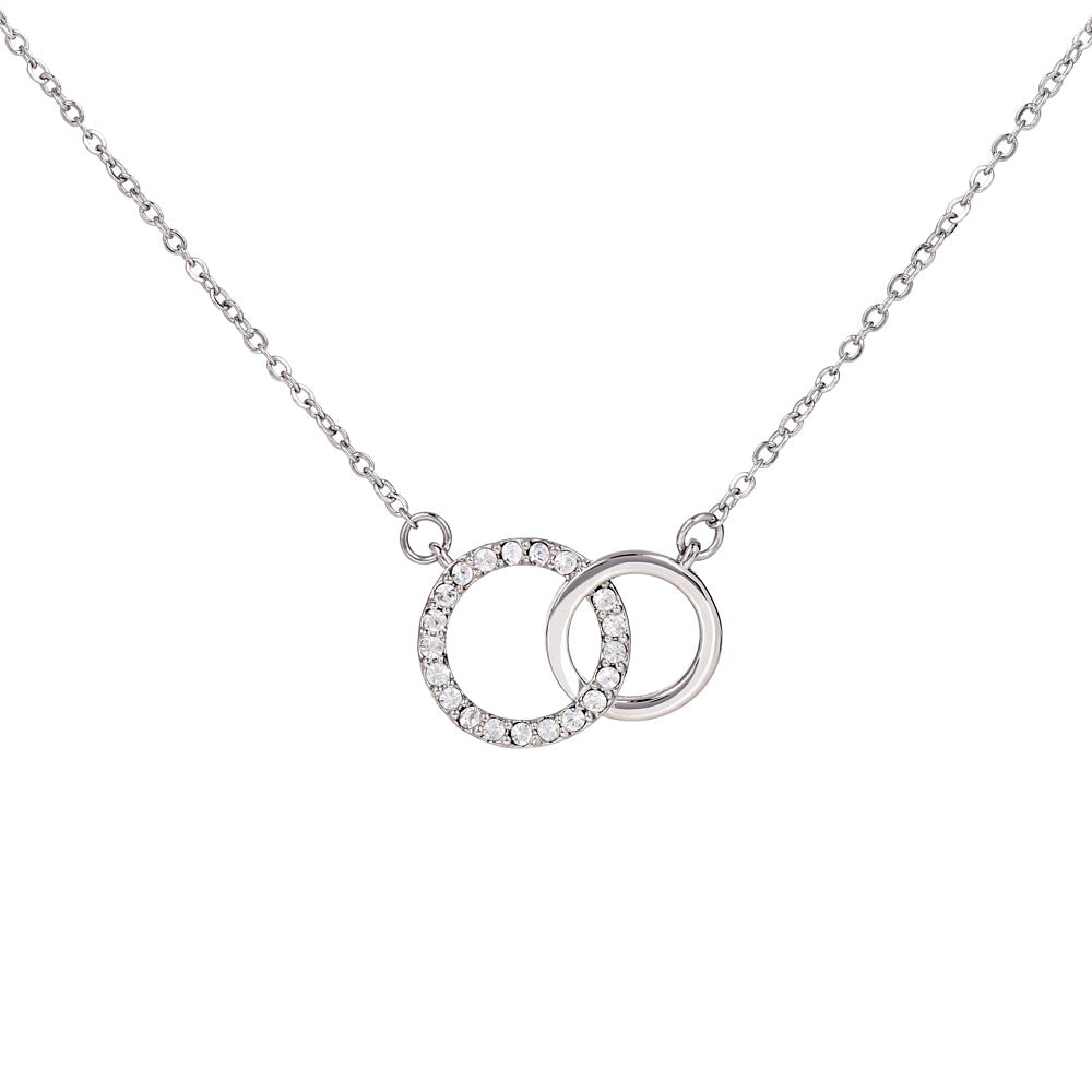 To My Mommy Mom to be, Baby Feet - Perfect Pair Necklace -  Baby Shower Gift, Expecting Mother to Be Gift (14K white gold over stainless steel)