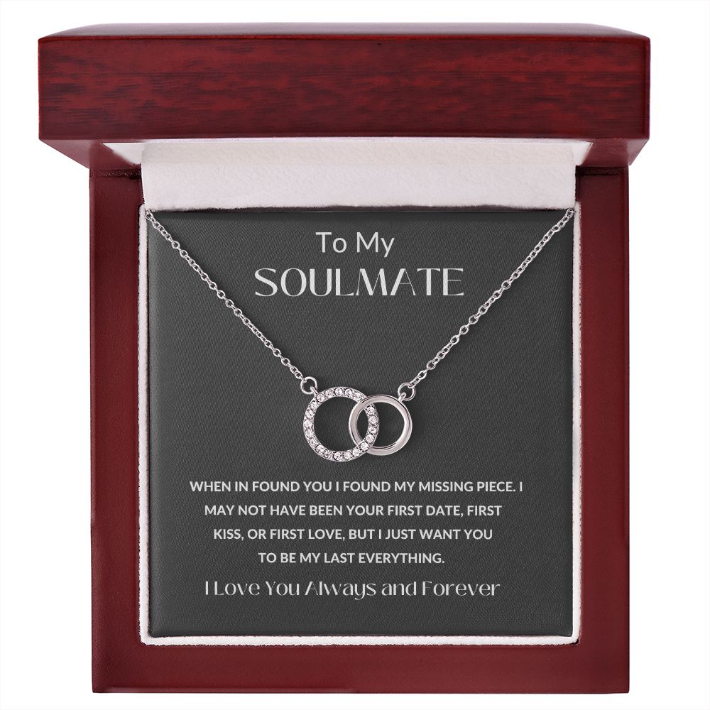 Perfect Pair Necklace, GIFT TO SOULMATE - I Found My Missing Piece