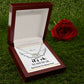 Perfect Pair Necklace, Gift of Bereavement - Memorial Gift, Sympathy Gift, Loss of Mother, Loss of Father, Loss of Child, Miscarriage, Loss of Dog or Pet