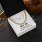 Cuban link Chain, Bereavement Gift - Memorial Gift, Sympathy Gift, Loss of Father, Loss of Mother, Loss of Child, Loss of Dog or Pet, Divorce, Breakup