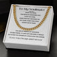 Cuban Link Necklace, GIFT TO SOULMATE - I Love You More White