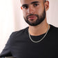 Cuban Link Necklace Chain, To My Man - Black