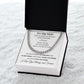 Cuban Link Chain Necklace - Gift to My Man, Boyfriend, Husband, Soulmate - You Are My Person